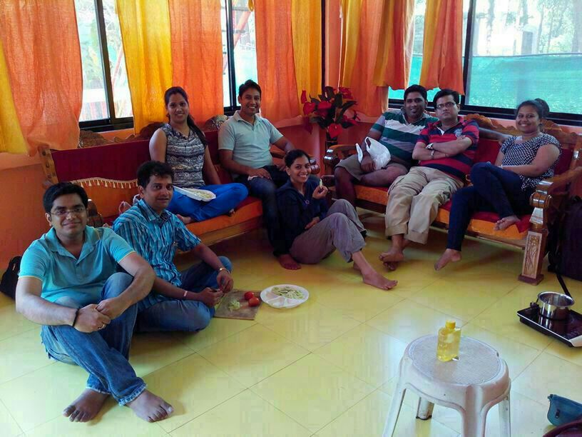 Guests relaxing at big Hall